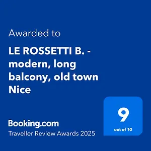Apartment Le Rossetti B. - Modern, Long Balcony, Old Town, Nice